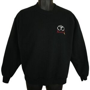 Alcatraz Federal Penitentiary Sweatshirt Vintage 90s The Rock Embroidered Mens